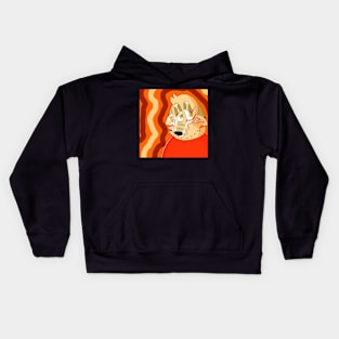 pumpkin thoughts Kids Hoodie